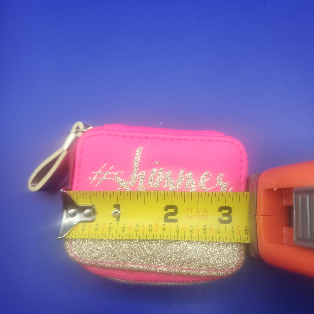 SOLD.3 Piece Pink & Gold Pouch Set.SOLD - Picture 7 of 16
